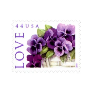 2010 Love-Purple Orchid in Snow Postage First Class Forever Stamps